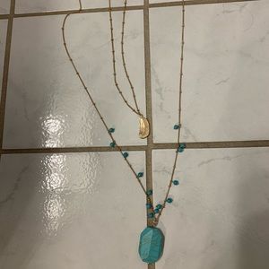 Heather Stone Layered Necklace